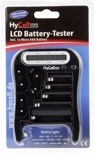 HYCELL LCD BATTERY-TESTER