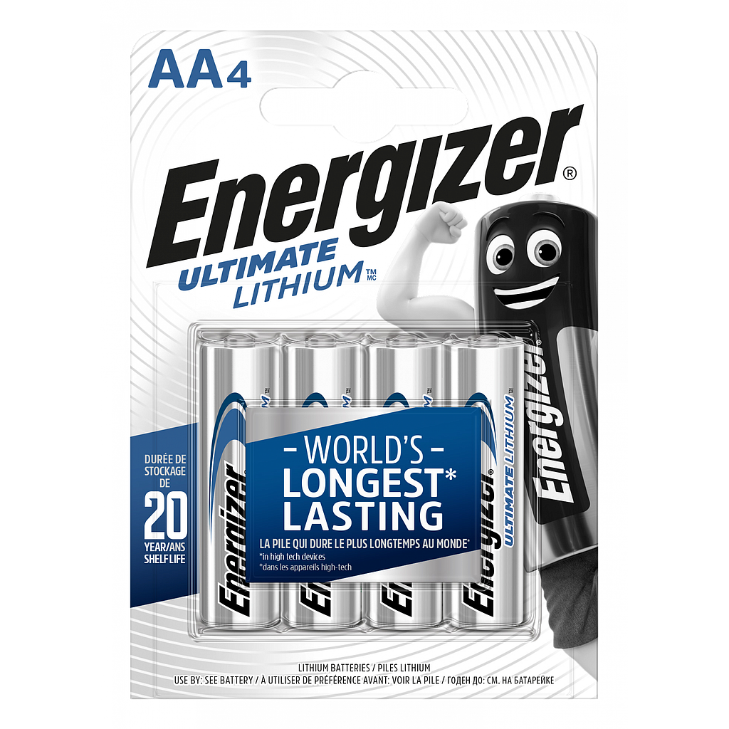 ENERGIZER 2L91 ULTIMATE LITHIUM AA/R6 1.5V /4