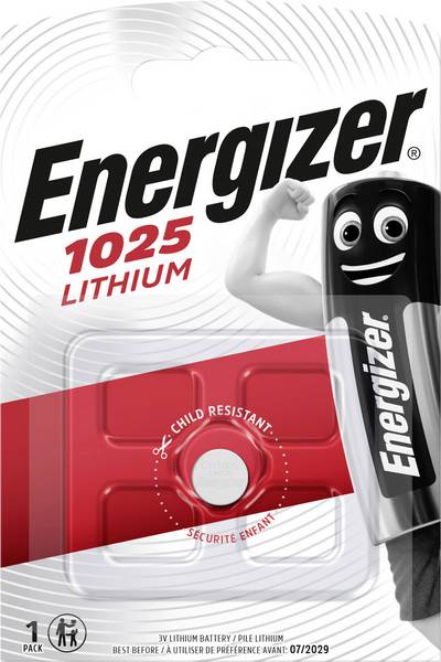 ENERGIZER CR1025 LITH. 3V /1