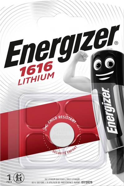 ENERGIZER CR1616 LITHIUM 3V