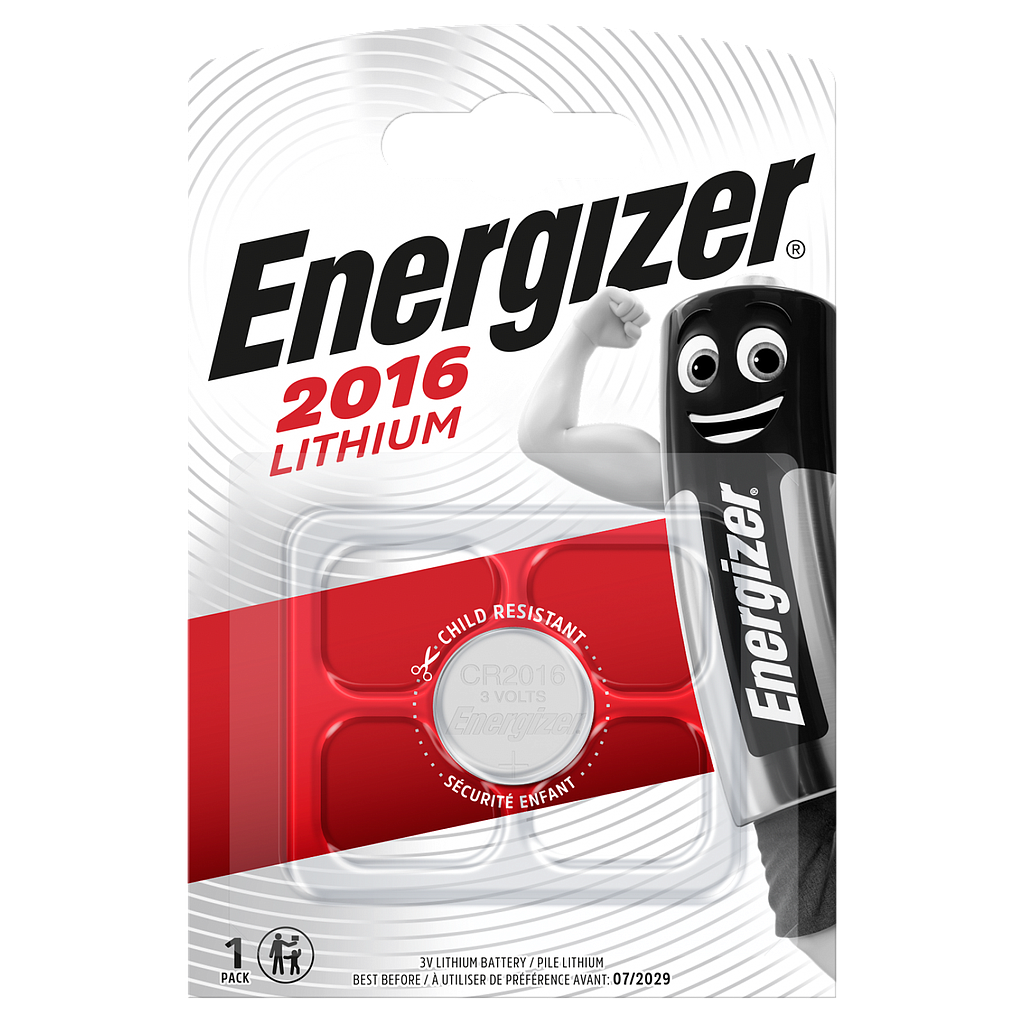 ENERGIZER CR2016 LITHIUM 3V