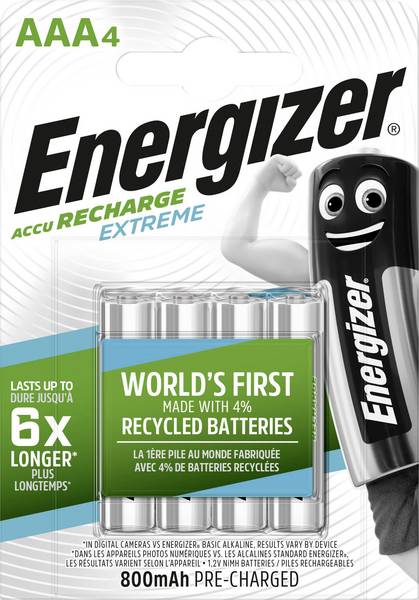 ENERGIZER AAA 800MAH EXTREME 1,5V /4