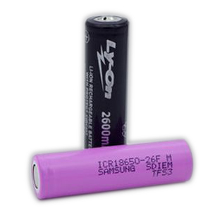 18650 5/4A 3.7V 2600MAH