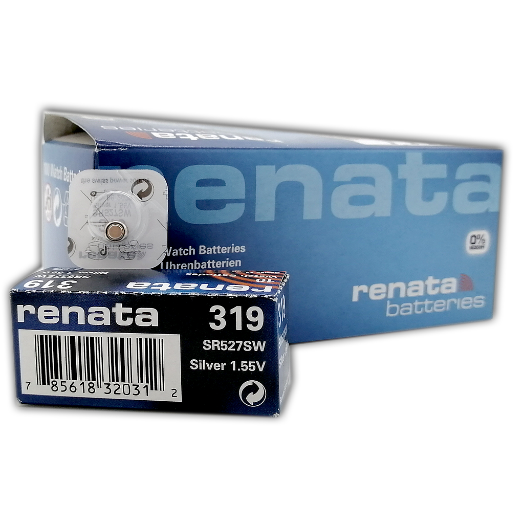 RENATA WATCH.BATT.319 SILV.L.D