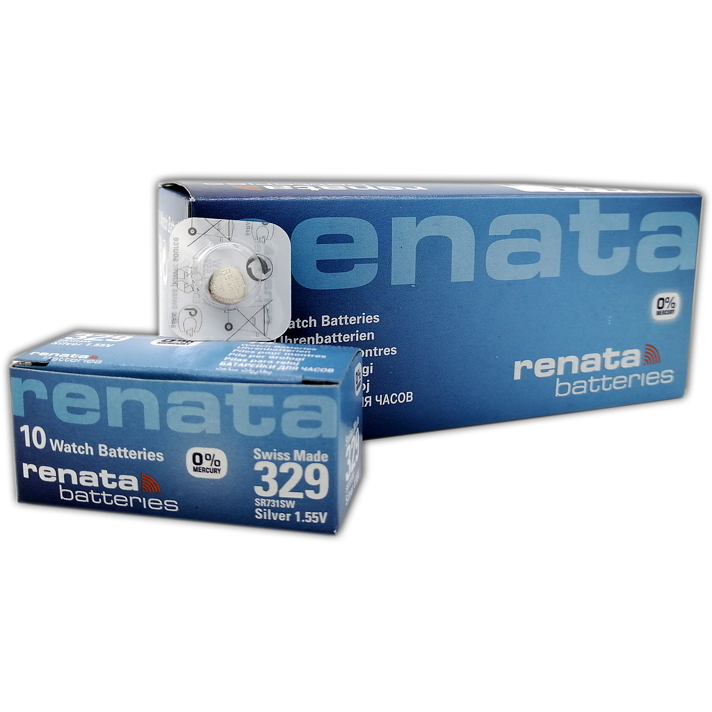 RENATA UURW.BATT.329 SILV.L.D-