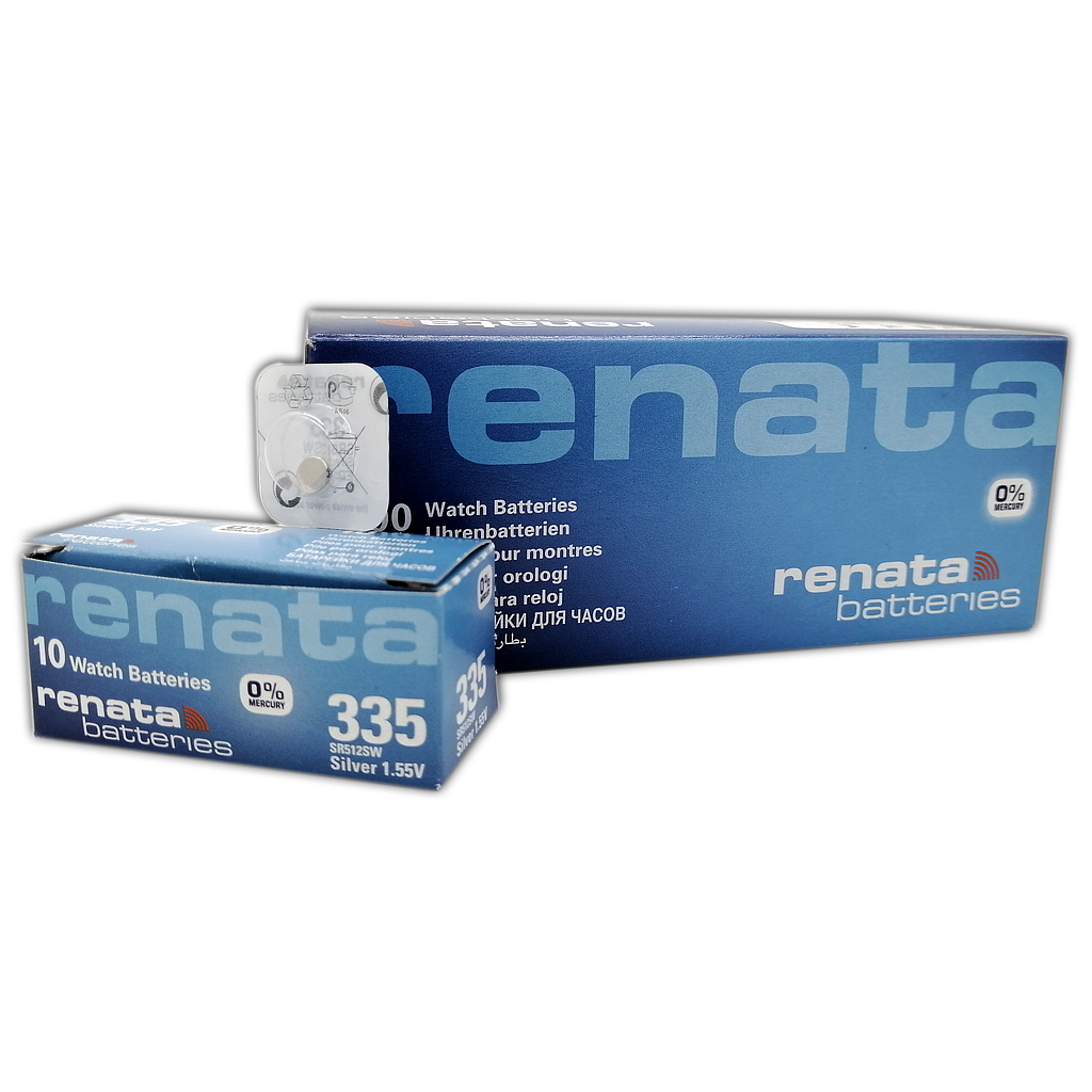 RENATA UURW.BATT.335 SILV.L.D-