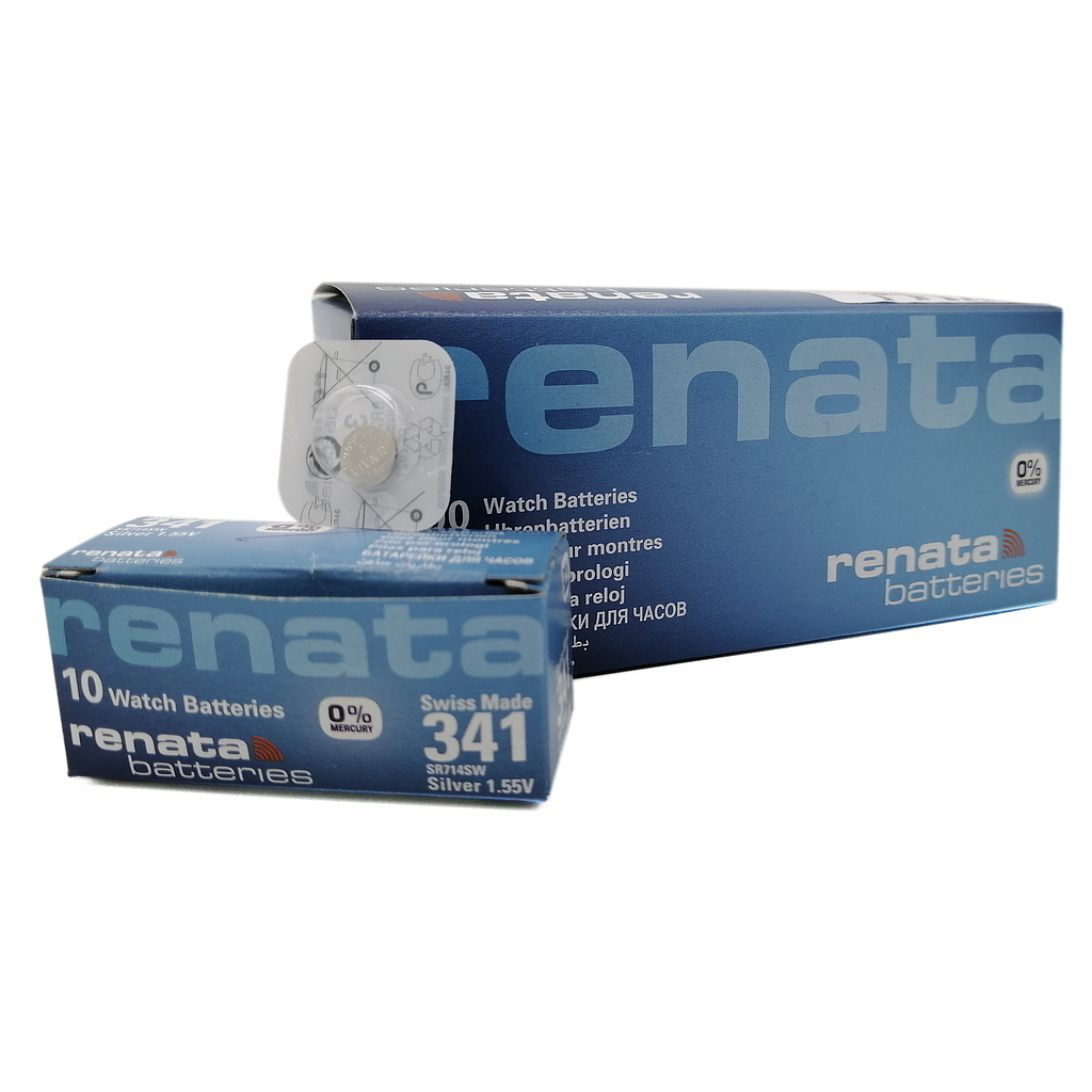 RENATA WATCH.BATT.341 SILV.L.D