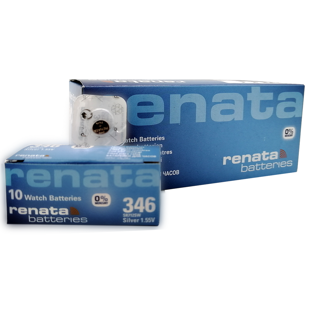 RENATA WATCH.BATT.346 SILV.L.D