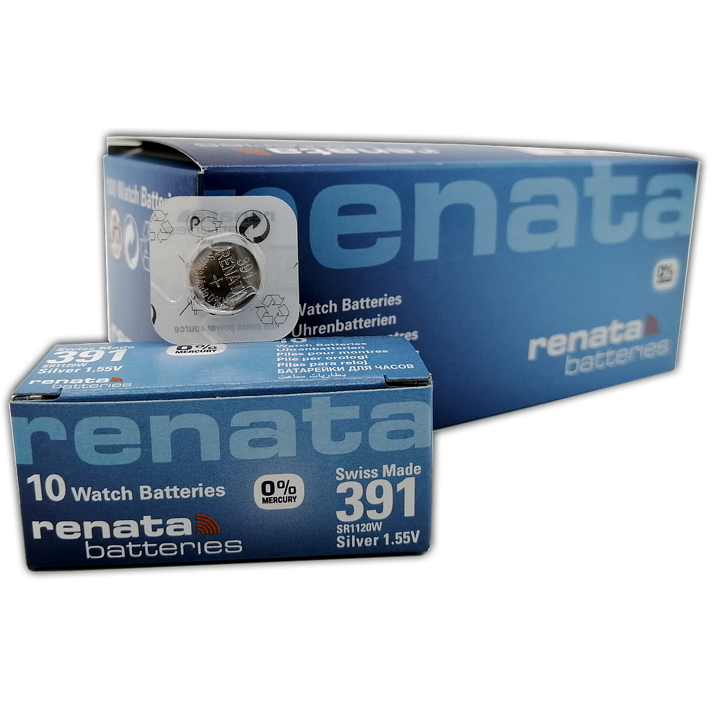 RENATA UURW.BATT.391-381 SILV