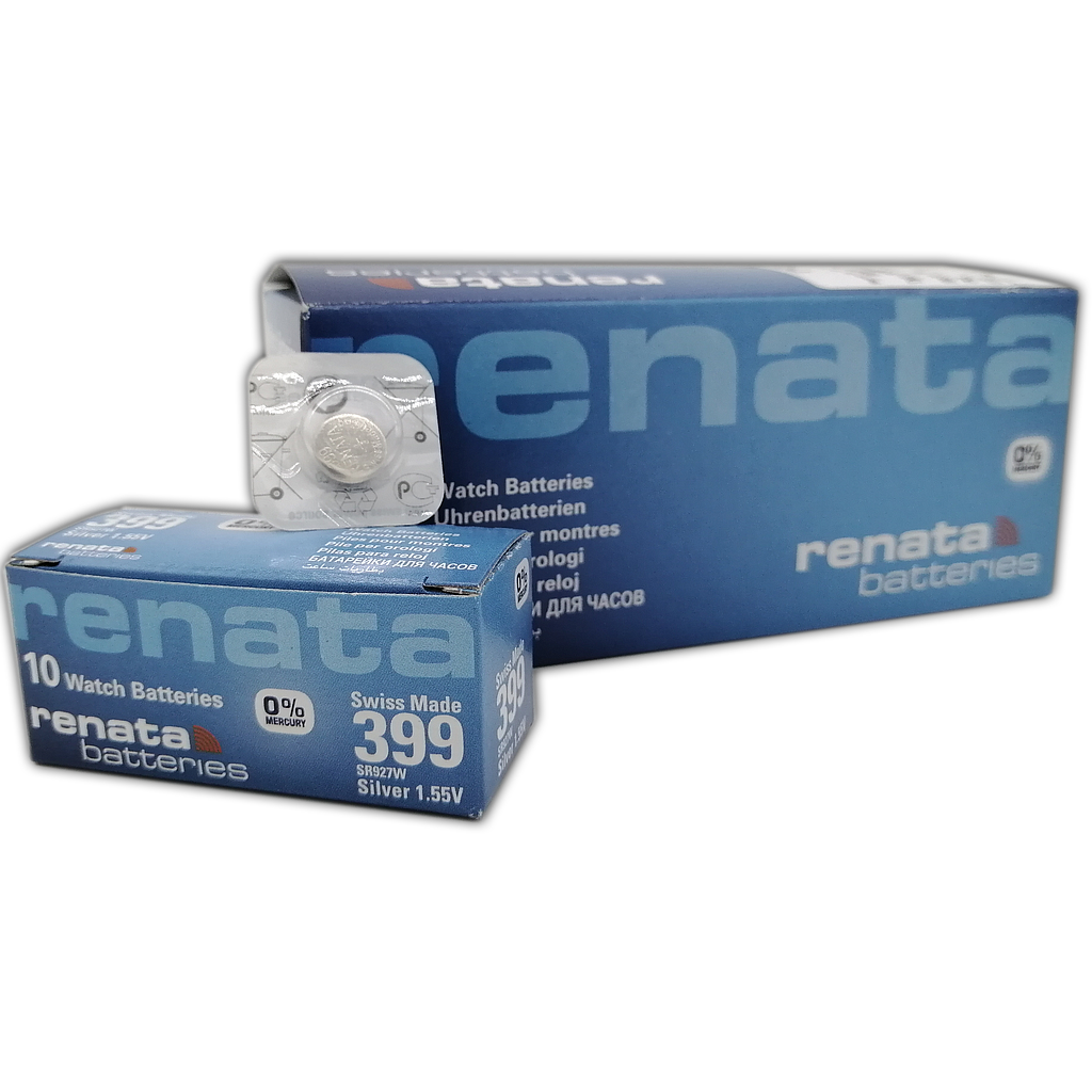 RENATA WATCH.BATT.399 SILV.H.D