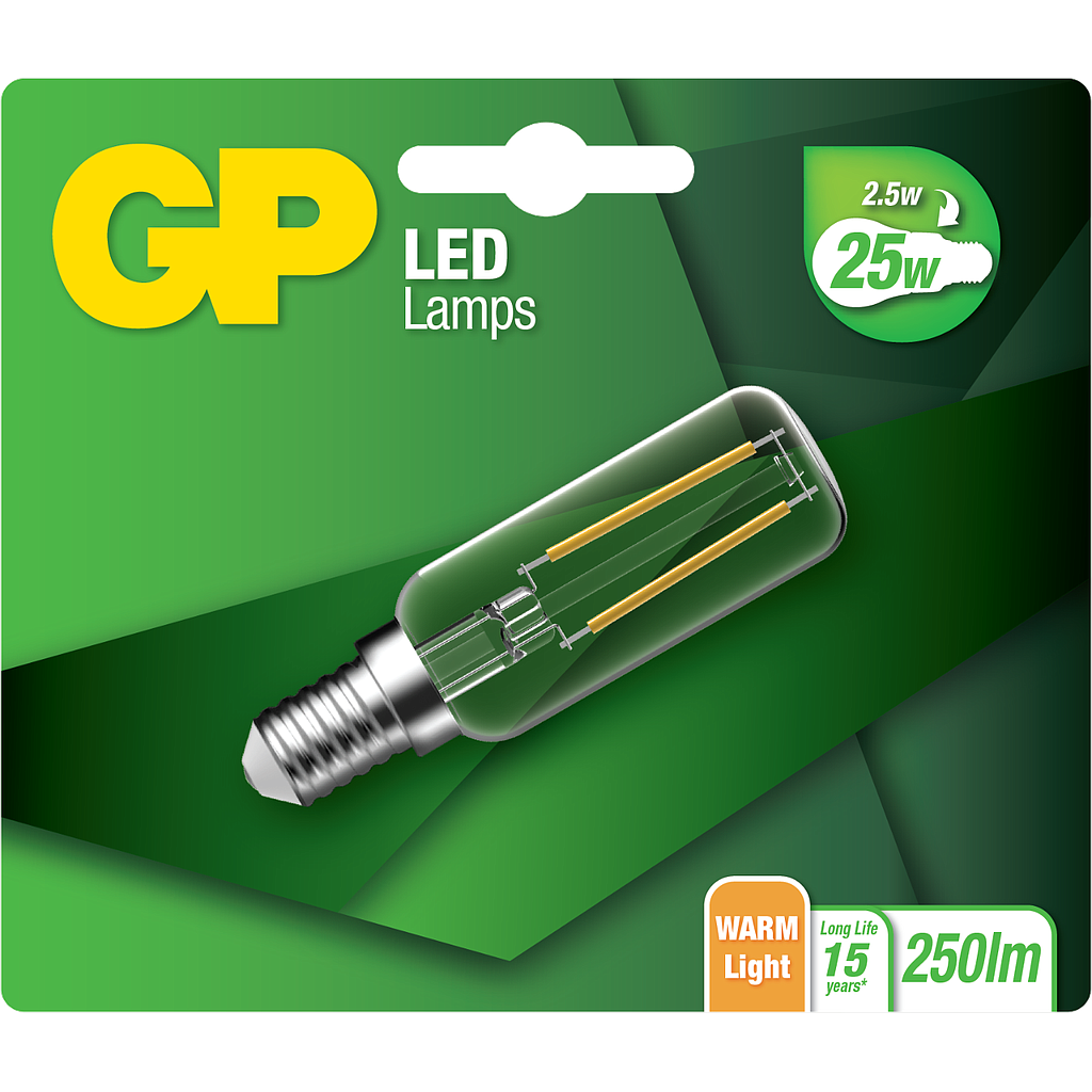 GP AMPOU REFRIG E14 2.5W T25