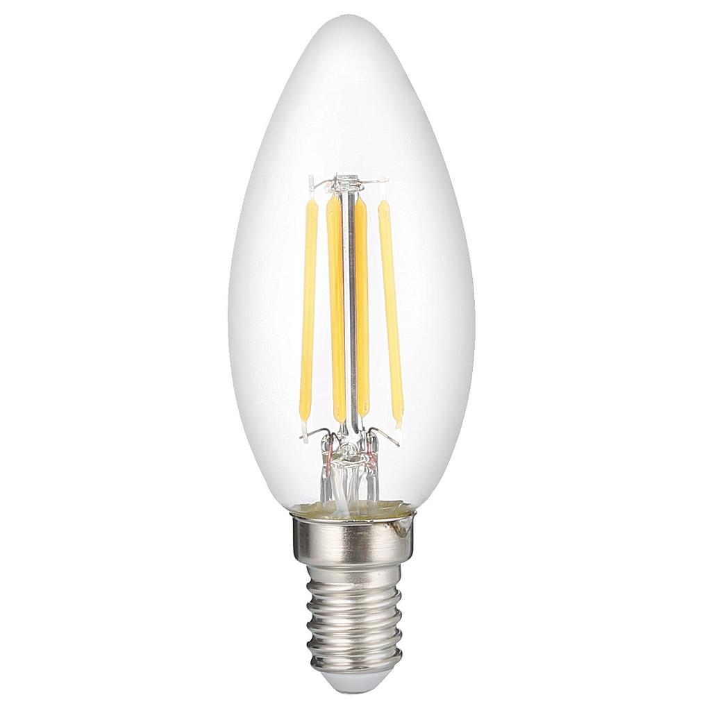 LED CANDLE C35 6W 730LM E14 220-240V 2700K FILAMENT 