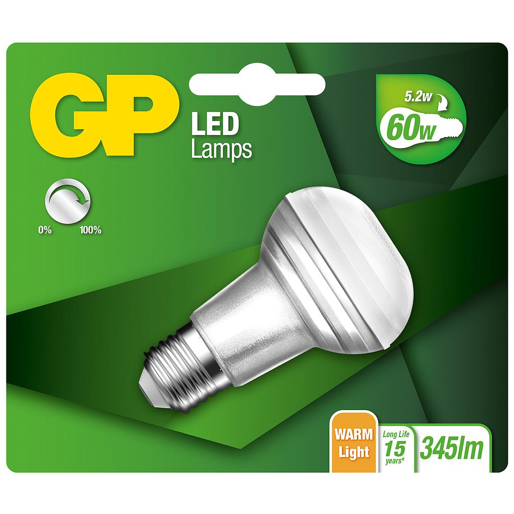 AMP. LED REFLECTOR R63 E27 5,2W