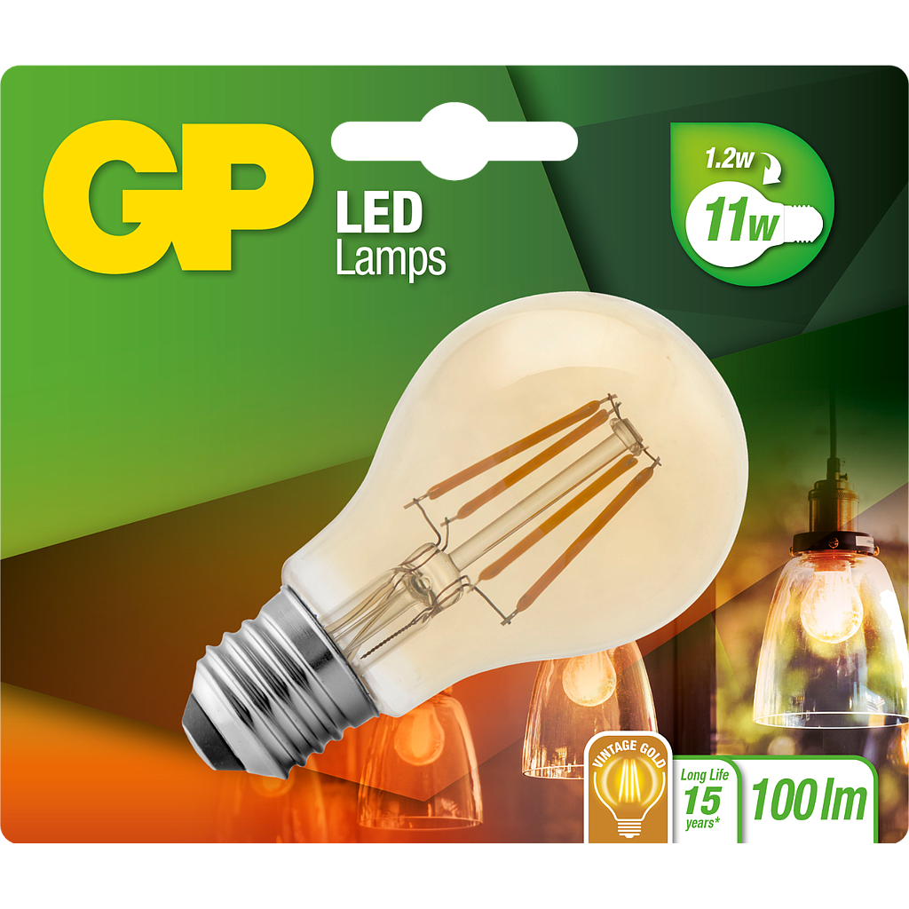 LED FILAMENT CLASSIC / E27 / 1,2W