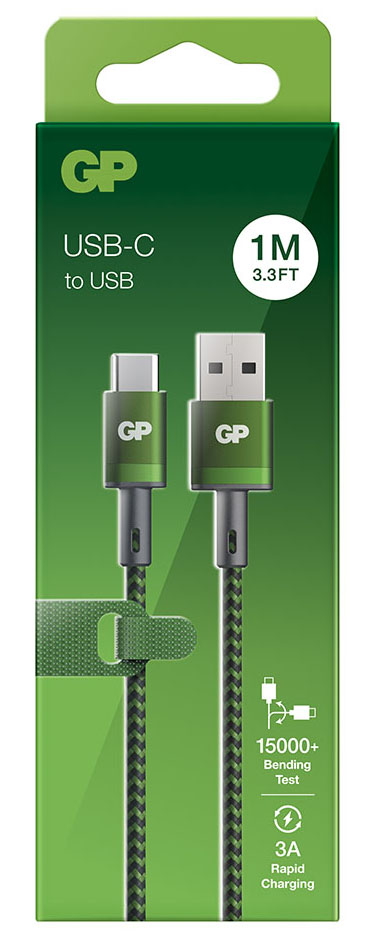 OPLAADKABEL GP CC1A TYPE C TYPE USB A 1M