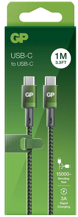 OPLAADKABEL GP CC1B TYPE C TYPE A 1M