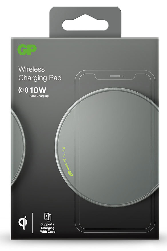 CHARGEUR SANS FIL GP QP0A GRIS 10W