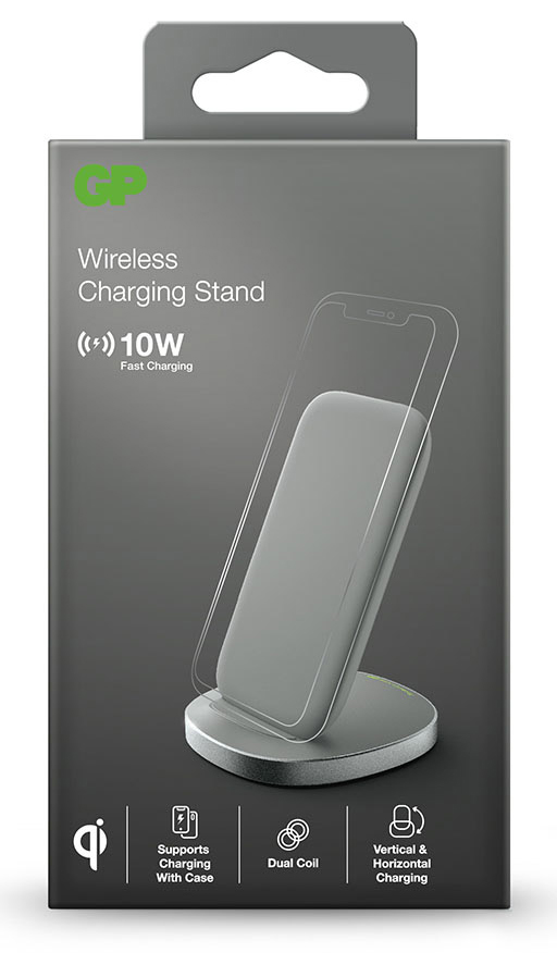 CHARGEUR SANS FIL GP QS0A GRIS 10W