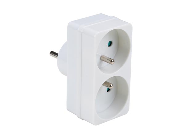 DOMINO - 2 STEKKERS - AARDING