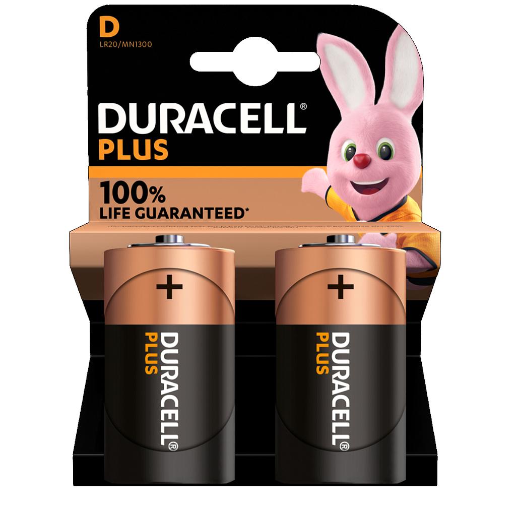 DURACELL MN1300/D/LR20 - PLUS 100% MAINLINE /2