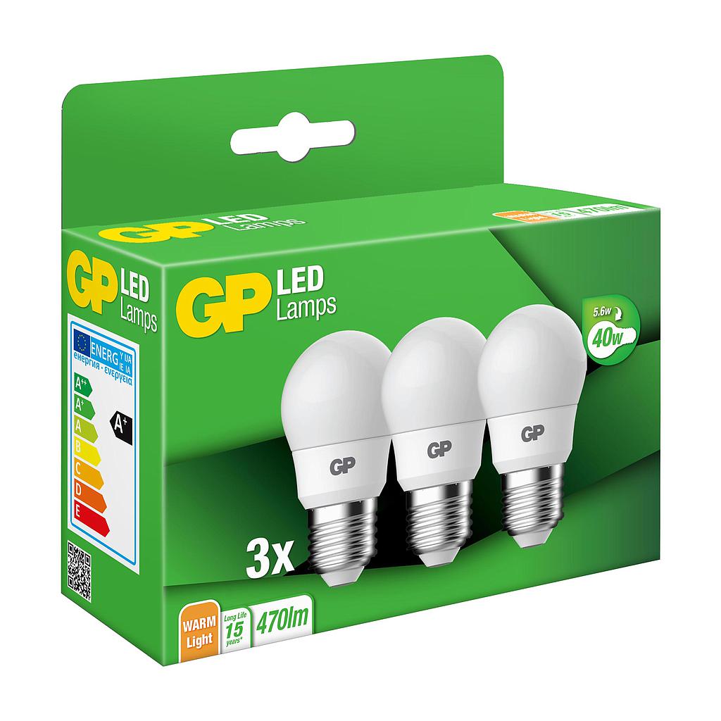 AMP. LED MINI GLOBE E27 A45 5,6W /3