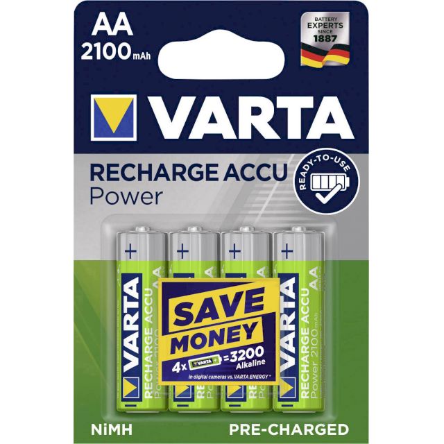 VARTA AA 2600 MAH NIMH 1,2V BL4 (copie)