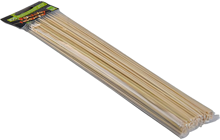 BAMBOE BROCHETTESTOKJES 30CM 100 STUKS