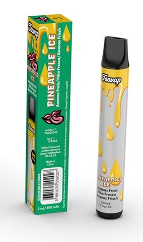 TOOVAP PINEAPPLE ICE 0mg
