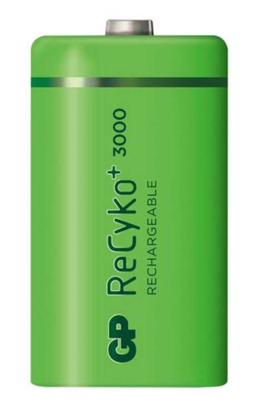 GP RECYKO RECHARGEABLE 3000 mAh LR14/2