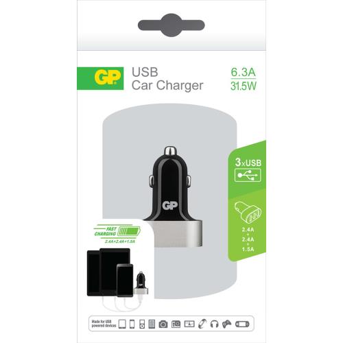 CAR CHARGER 1 x 6,3 A USB CC61