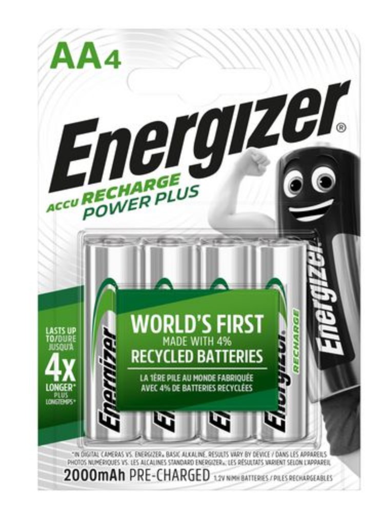 ENERGIZER LR6 AA POWER PLUS 2000mAh 1,5V /4