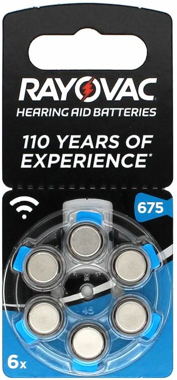 RAYOVAC 4600 Acoustic 675 BL6