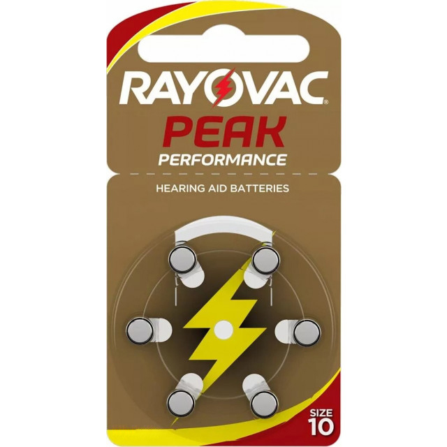 RAYOVAC Peak Performance 10 BL6                                                                     