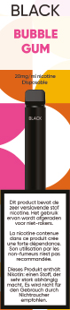 BLACK BUBBLE GUM 20mg/ml