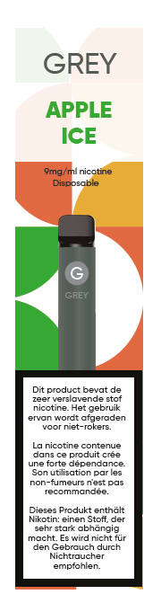 GREY APPLE ICE 9mg/ml
