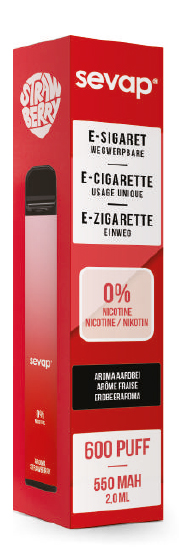 SEVAP FRAISE 0mg/ml