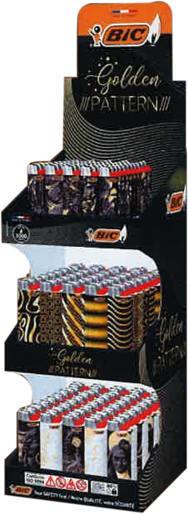 DISPLAY BIC GOLDEN PATTERN 3XJ26