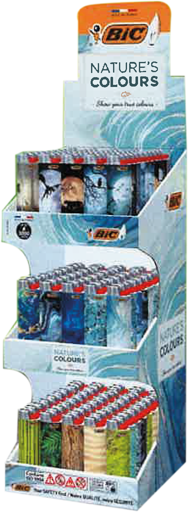 DISPLAY BIC NATURE 3XJ26