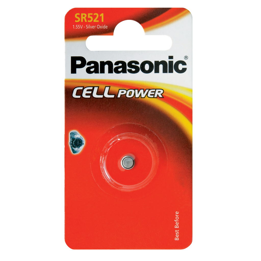 PANASONIC PILE BOUTON SR512 EL 1,55V /1
