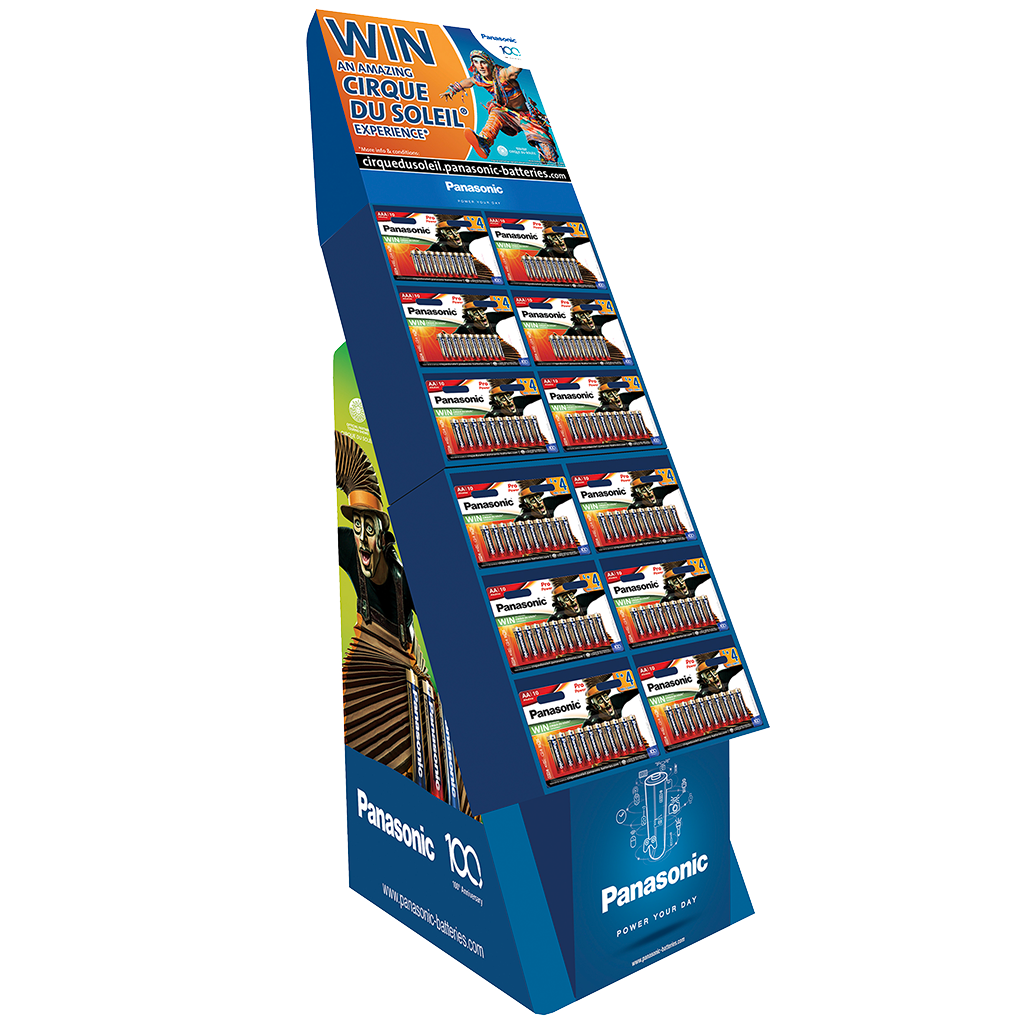 FLODIS 12WPU LR6 AA + LR03 AAA PROPOWER/ 10 BP 6+4