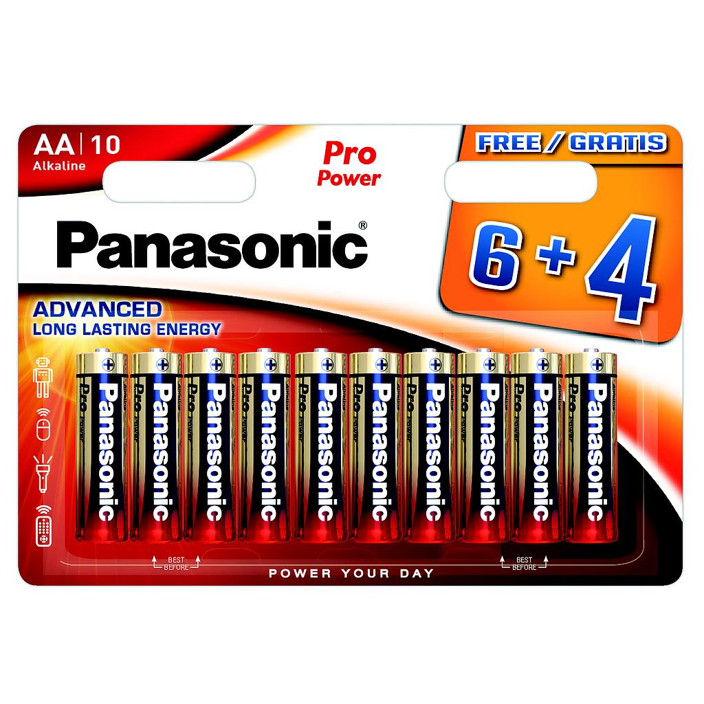 PANASONIC LR06 PROPOWER AA /10 (6+4)