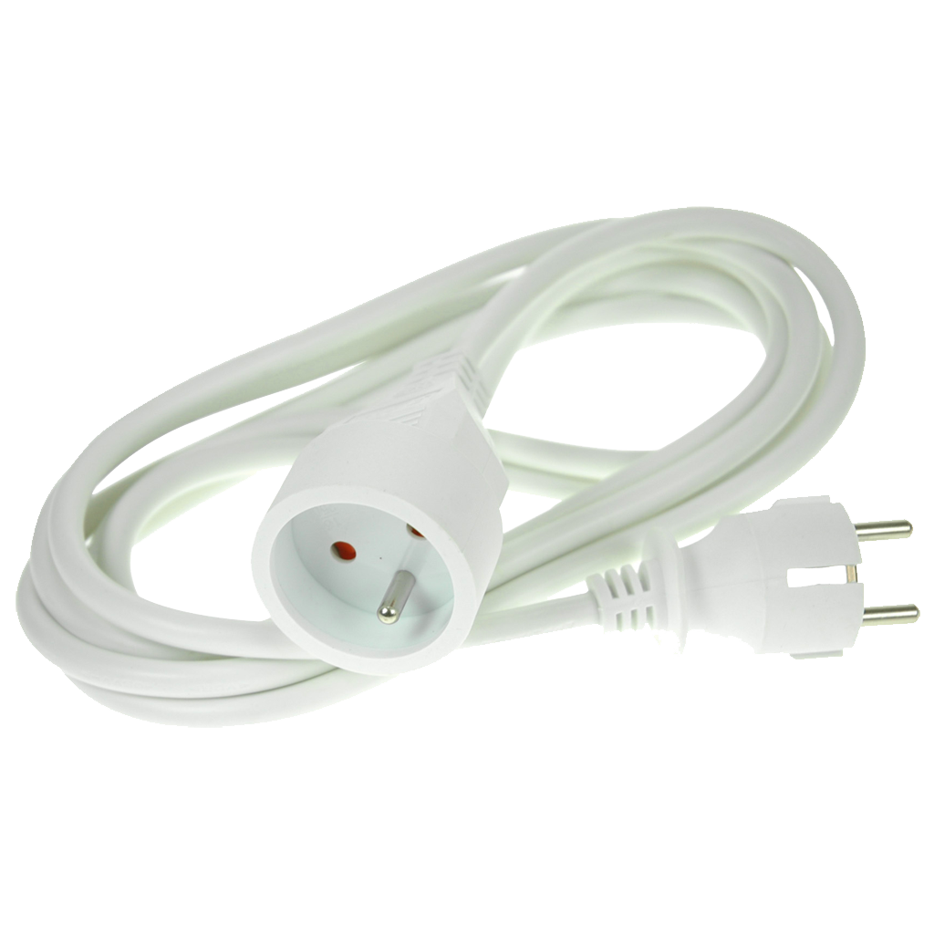 VOEDINGSKABEL 3M WIT