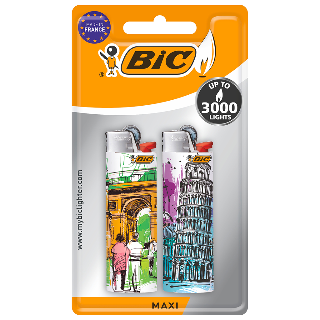 BRIQUET BIC J26 BLISTER /2