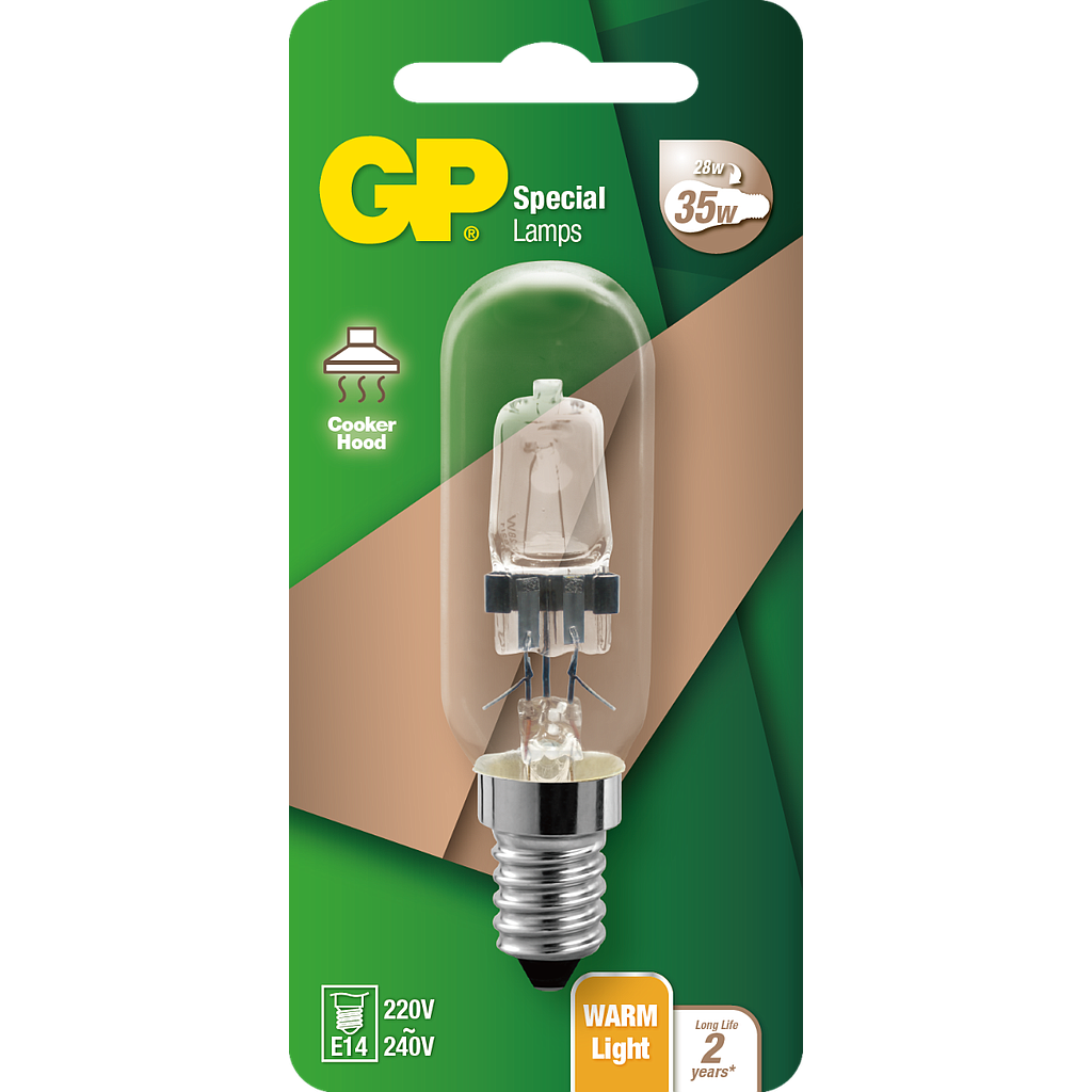GP SL HLES T25 COOKER HOOD E14 28W 230V