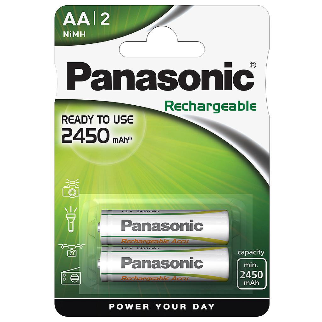 PANASONIC RECHARGEABLE P06 HHR-3XXE EVOLTA AA 1,2V /2