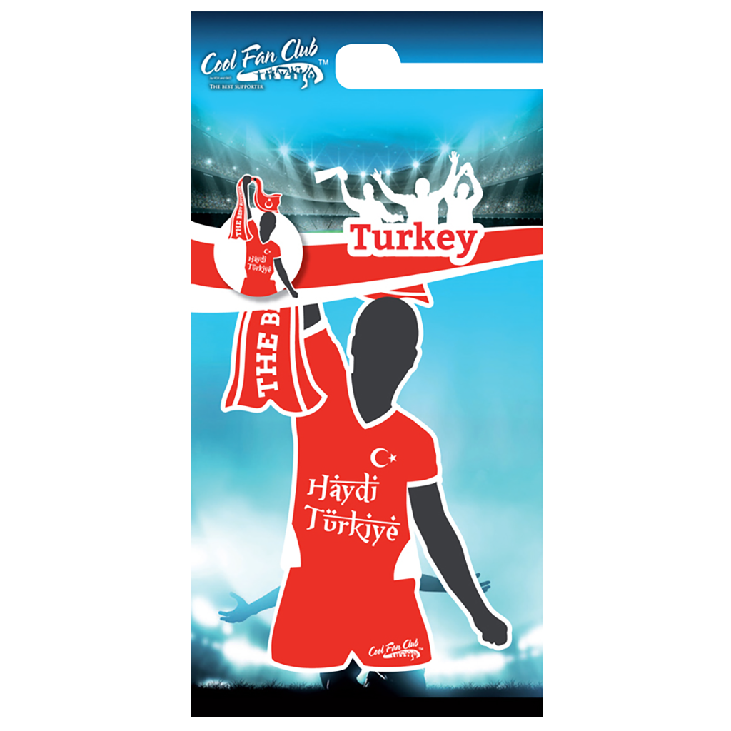 COOL FAN CLUB PLAQUETTE TURKEY