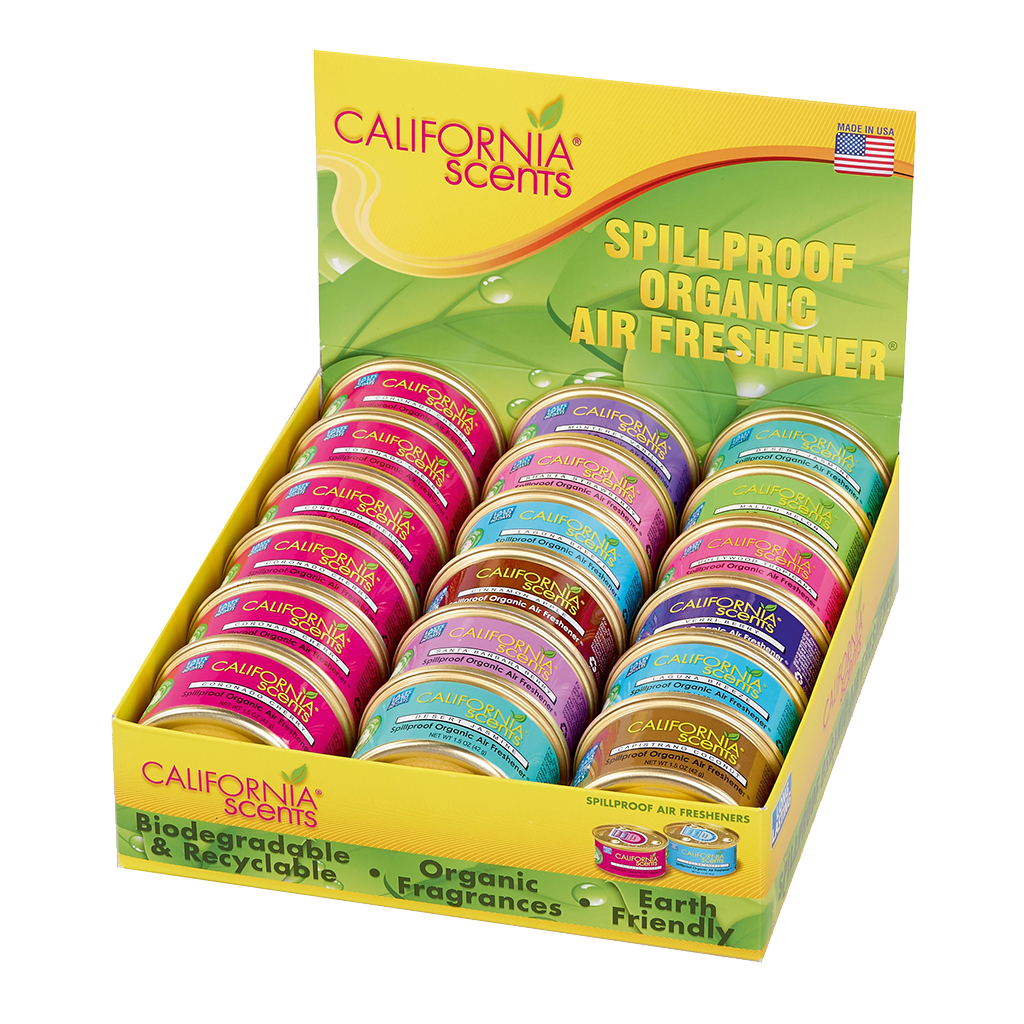 DISPLAY CALIFORNIA SCENTS 18 PCS MIX 