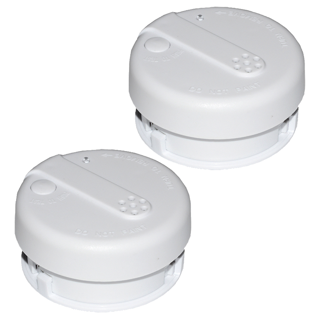 DETECTEUR DE FUMEE 2 PCS 3 PILES INCL.