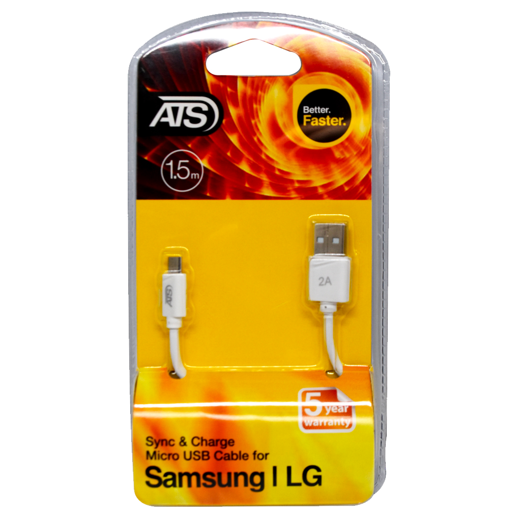CABLE SAMSUNG MICRO USB 2A***