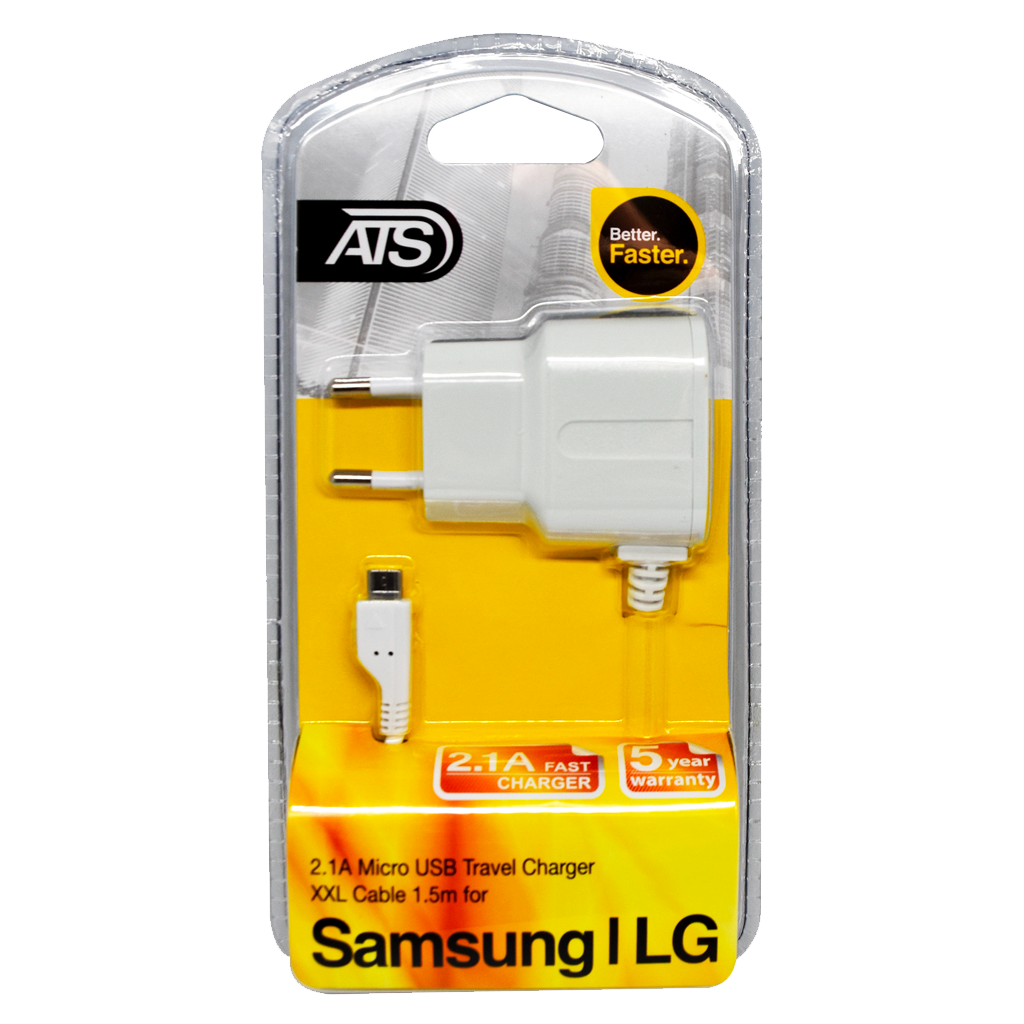 TRAVEL CHARGER SAMSUNG DUAL USB 2A